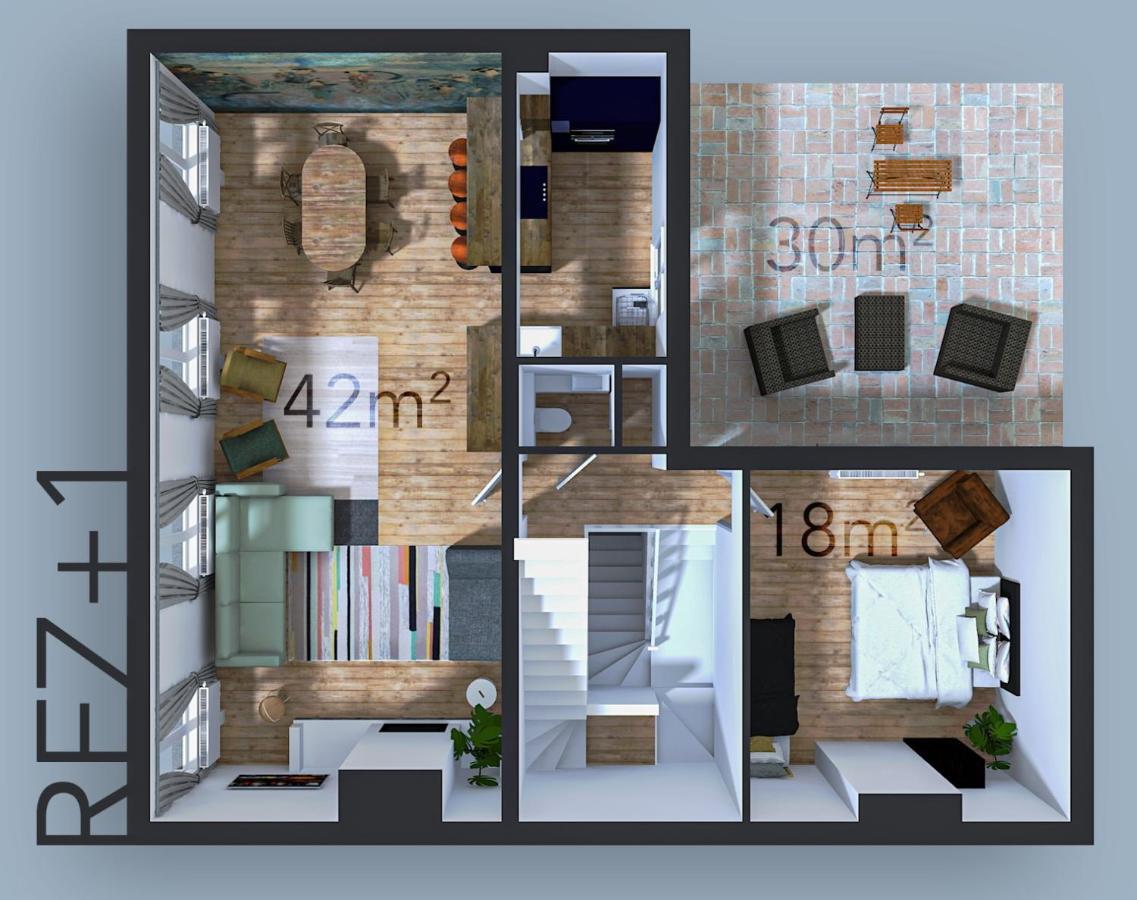 Little Taiwan Apartment Лиеж Екстериор снимка